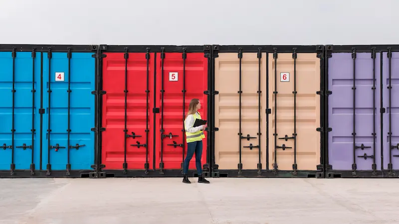 Qué tipo de mercancía puede transportarse en un flat rack